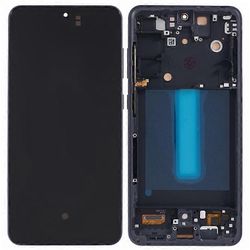 Yhteensopiva Samsung Galaxy S21 FE 5G G990 Grade C OLED-näytön ja digitointikokoonpanon + kehyksen kanssa (ilman logoa) Monivärinen