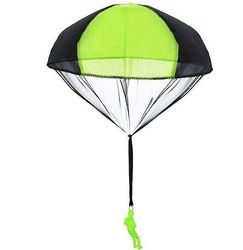 Handuo Tangle Free Throwing Toy Parachute, Udendørs Børns Flyvende Legetøj grøn