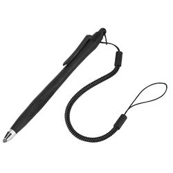Fiauli Anti-lost Lanyard kosketusnäytön kynä iPad 2018 Huawei Mate Samsung Musta