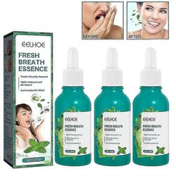 3kpl hengitys minttu hengityksen raikastin halitoosi raikastushoito suun haju virkistävä hoitoneste