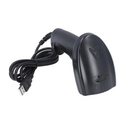 USB-langallinen viivakoodinlukija 1D-viivakoodin skannauspistooli kädessä pidettävä viivakoodinlukija myymälän supermarketin varastoon