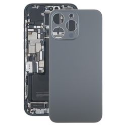 IPhone 15 Prolle lasiakun takakansi Musta