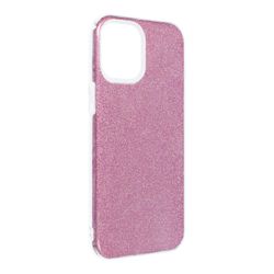König Telefonetui til Apple iPhone 12 Pro Max beskyttelsesetui Cover Kofanger Taske Glitter Pink
