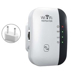 300Mbps WirelessSignalRepeater 2.4G WiFi-alueetExtenderit InternetBooster Valkoinen EU Plug