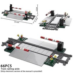 Moc Luovat asiantuntijaideat Kaupunkijunan kaiteen ylitys Rautatien pikapalikat Rakennuspalikat DIY-lelut lapsille Lahjat Banmo PDF-käyttöoppaalla3