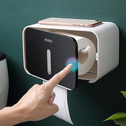 Mikasa Væv dispenser til toiletpapir boks container badeværelse væv boks blå