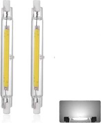 R7S LED-polttimo 189mm 30W 6000K viileä valkoinen 3000LM 300W halogeeniekvivalentti himmennettävä 360 lineaarinen valonheittimille lamput YVL