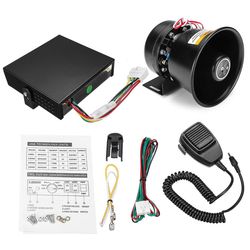 Ebox 12V 400w 150db kovaääninen auton varoitushälytys poliisin palosireenitorvikaiutinjärjestelmä 9 äänellä