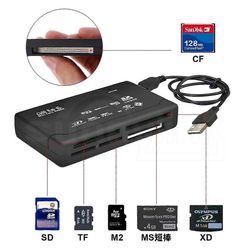 Kaikki yhdessä 1 muistikortin lukija USB ulkoinen SD SDH Mini Micro M2 MMC Xd vrt ms DSFR