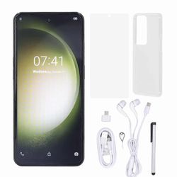 S23 Ultra älypuhelin 6.53in 4G LTE avattu 12GB 256GB 8MP 32MP MTK6753 erittäin ohut 2400x3200 kasvojen lukituksen matkapuhelin kynällä 7800mAh akku...