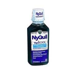 NyQuil Nyquil Severe+ Vapocool kylmä ja flunssaneste, 12 unssia