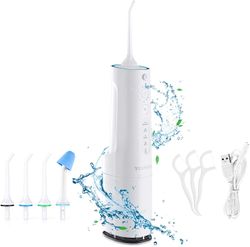 AIR Vand Flosser 360ML Bærbare Oral Vandingsmaskine Trådløst Vand Pick Tænder Cleaner 4 Modes 4 Jet Tips