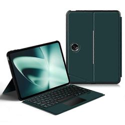 OnePlus Pad -nahkakotelo + Bluetooth-näppäimistö taustavalo-ohjauslevyllä Monivärinen Style B