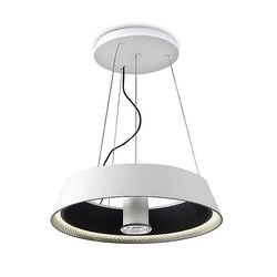 LEDS-C4 GROK Lighting LEDS C4 LED 1 Light Lille loftpendel hvid, sort