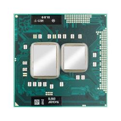 Core i5-520M -suoritin - kanta PGA 988 2 ydintä, 4 säiettä, 2,4 GHz, 3 Mt, L3-välimuisti, 35 W.