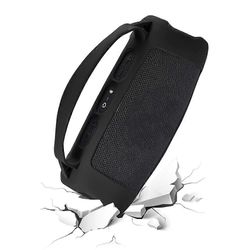 Lichifit Kaiuttimen suojakansi Bluetooth-kaiutin silikoninen suojakansi kaiutintarvikkeet JBL Charge 5 Wi-Fi / Charge 5: lle Musta