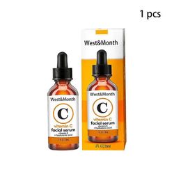 C-vitamiinin kasvoseerumivoide, jossa on hyaluronihappoa estävä ikääntymistä estävä ryppyjä estävä