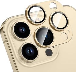 Heytea iPhone 15 Pro / iPhone 15 Pro Max kameran linssinsuoja, karkaistu lasi kameran kansi, all-in-one-alumiiniseosmetalli, naarmuuntumaton mattak...