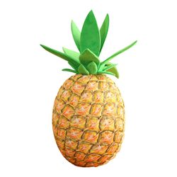 Remorui Ananas Pillow Fylling Plushies Frukt Rekvisitter Sofa Ornament Simulering Ananas fylt frukt leketøy Hjem Dekor Gul