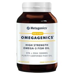 Nutri Advanced Metagenics OmegaGenics High Strength Omega-3 kalaöljykapselit 60