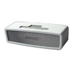 Pehmeä silikonikotelo, joka on yhteensopiva langattoman Bose SoundLink mini II -kaiuttimen kanssa Valkoinen