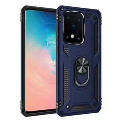 Stødsikker rustning sag til Samsung s8 plus med støttefod all inclusive dække blå rpc2736