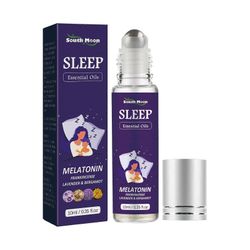 Denuotop Sleep Ball eteerinen öljy auttaa unta nukahtamaan nopeasti ja helpottaa ahdistusta Hieronta Kasvi eteerinen öljy 10ml 2 Pcs