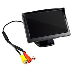 Ruili Bil Av 5" LCD 800x480 Display Bakkamera