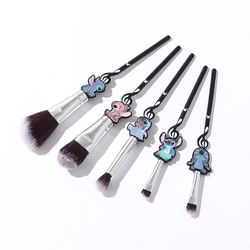 makeup børster sett - 5pcs kreativ søm tema kosmetiske børster sett, premium