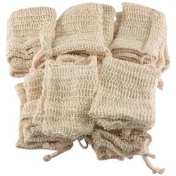 30 pakkausta luonnon sisalista saippuapussia kuorivaa saippuaa varten Beige