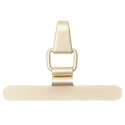 LEEU DESIGN Metallinen puhelimen kiinnityskielekkeet Universaali puhelimen kaulanauhan varaosa Monivärinen Gold