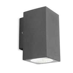 Firstlight Lighting Dino LED 1 Lys Enkelt Udendørs Væg Lys Grafit IP65