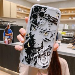 Anime Ninja Telefondeksel Iphone 13 12 11 14 Pro Max Plus X Xr mykt silikondeksel Kakashi Anime telefonveske Funda Man Gave Naruto iPhone 13 promax
