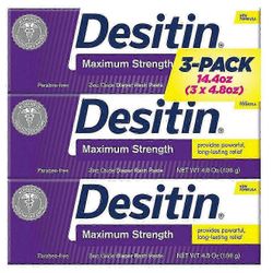 Desitin Maximum Strength vauvan vaippaihottumavoide, 14.4 oz