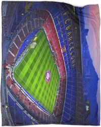 Camp Nou Barcelona flanellinheittohuopa kevyt kodikas muhkea huopa makuuhuoneeseen, olohuoneisiin, sohva tytöt poika söpö superpehmeä lämmin sänky ...