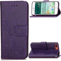 Foxdock Etui til iphone 8 Plus mobil etui Violet