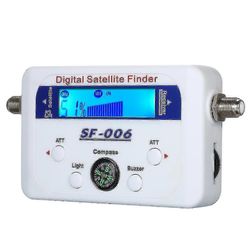 Digitaalinen satelliittihaku satelliittisignaalimittari mini digitaalinen satelliittisignaalinhakumittari lcd-näytöllä digitaalinen satelliittietsi...