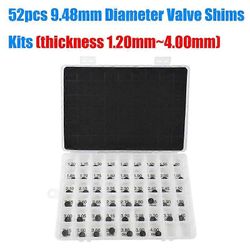 Redkid 9,48 mm venttiilin säätö Shims Valve Pad Shims Hotcam HONDA CRF450R CRF450 CRF 450 R 52kpl 208kpl moottoripyörän moottorin osa 9.48mm 52kpl