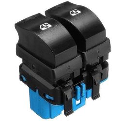 Sähköinen ikkunanohjauskytkin edessä oikealla 8200108269 Trafic 2 - NV400 Movano Vivaro - JV Musta