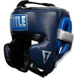 Title Boxing Royalty Nahkaharjoittelu Päähineet - Royal/Navy L