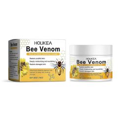 Bee Venom Anti-wrinkle Cream, Bee Venom Cream for Face, Anti-wrinkle Hydrating Moisturising Cream, Vähentää hienoja juonteita ryppyjä 1 kpl