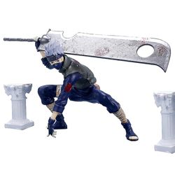 Fsu Anime Naruto Hatake Kakashi Tal Naruto Tilbehør Action Figur Model Doll A