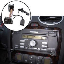 Bil Bluetooth 50 Aux-kabel Mikrofon Håndfri mobiltelefon Gratis opkaldsadapter til 6000 cd Ford Mondeo Focus Fiesta