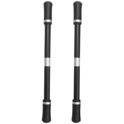 2PCS Sormikynä Spinning Mod Gaming Spinning Pens Spinning Pens Spinning Pen painotetulla pallolla sormi pyörivä P musta hopea