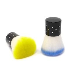 Linkrunning 2stk håndtag Soft Nail Arts Blå * Gul 6,5 * 2,7 cm Blåt/gult 6.5*2.7 cm