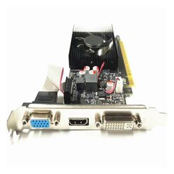 GT730 2GB näytönohjain GV-N730-2GI D3 64Bit GDDR3 näytönohjaimet GT 730 D3 DVI käytetyt VGA-kortit -yhteensopiva Musta