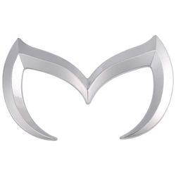 Evil M Logo Emblem Badge -tarra Mazdalle Kaikki mallit auton kori takatavaratilan tarra tarra tyyppikilven sisustus Hopea