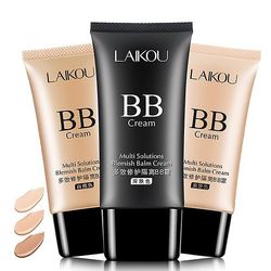 Fugtgivende Bare Makeup Cream Concealer Bb Cream Liquid Foundation Mørke nøgen