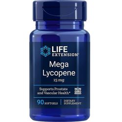 Life Extension Käyttöiän pidennys Mega Lykopeeni 15mg Softgels 90
