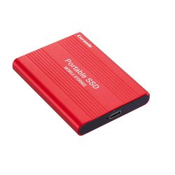 Caraele Ssd Usb3.1 Mobil solid state-drev 2tb Rød